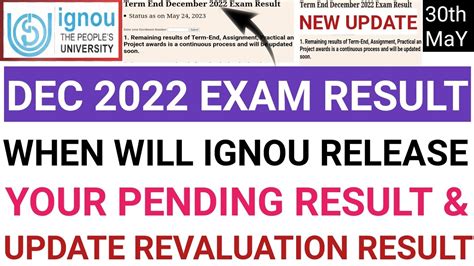 ignou revaluation dec 2022.